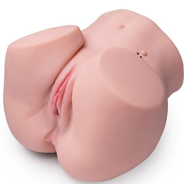 Masturbatore Realistico Doppia Penetrazione in Silicone TPE Versatile